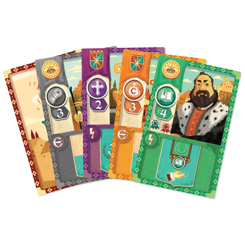 Asmodee Coimbra Board Game - Renaissance Strategy Game with Innovative Dice Mechanism for Kids & Adults, Ages 14+, 2-4 Players, 60-90 Minute Playtime, Made by Eggertspiele - Image 3